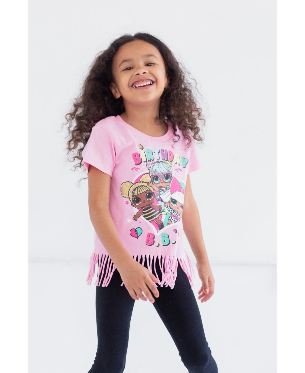 L.o.l. Surprise! Girls Diva Bon Bon Queen Bee Neon Qt Birthday T-Shirt to
