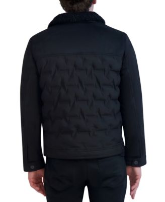 Paris Men's Quilted Trucker Jacket