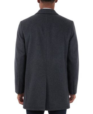 Men's Wool-Blend Car Coat