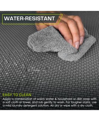 Exercise Puzzle Mat 3/4-in, 24 Sq Ft - 6 Tiles