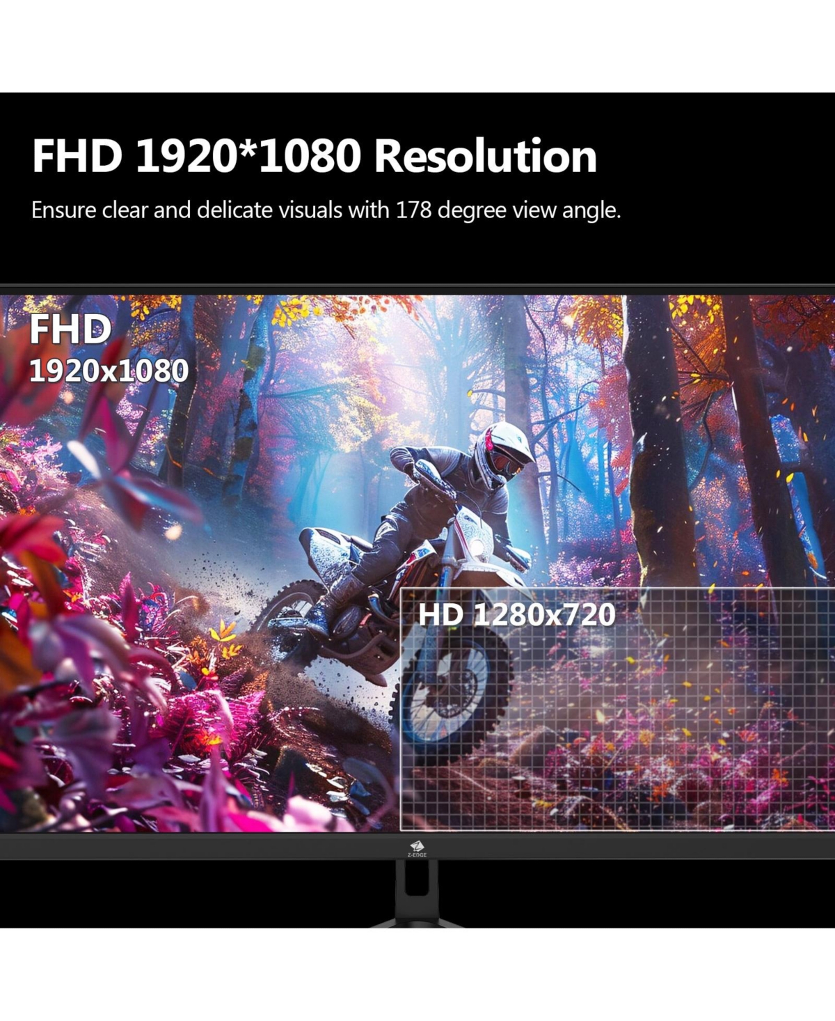 Z-edge 25 inch 1080P Fhd 240Hz 1ms Gaming Monitor