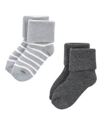 Baby Boys Hudson Unisex 12-Pair Set of Grow with Me Socks