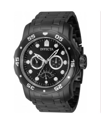 Invicta Men s 47000 Pro Diver Quartz Chronograph Black Dial Watch Macy s