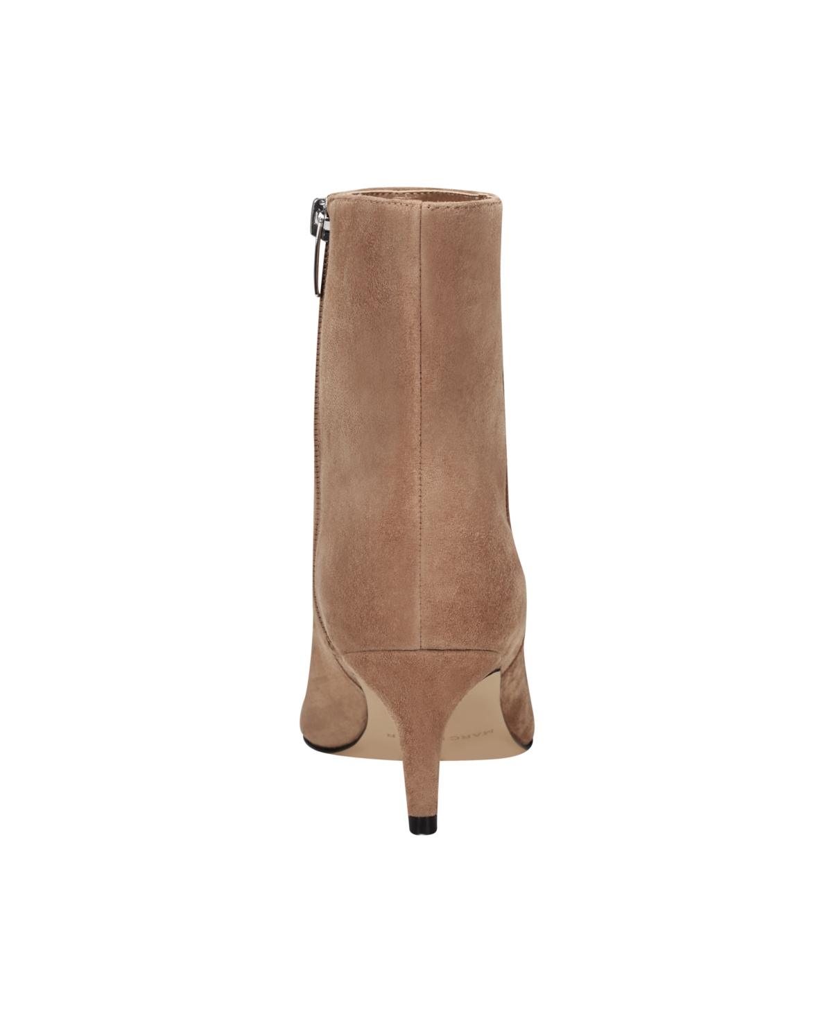Marc Fisher Women's Glorry Pointy Toe Kitten Heel Booties In Brown