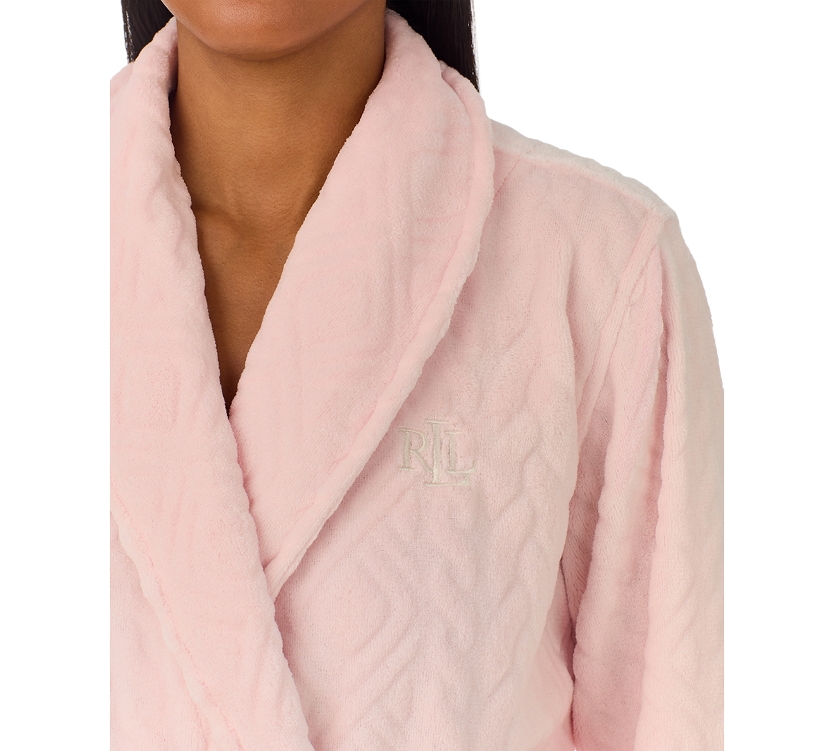 Lauren Ralph Lauren Women's Long-Sleeve Shawl-Collar Robe