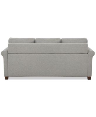 Paige 81" Fabric Silver Queen Sleeper Sofa