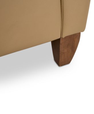 Naomi 63" Leather Today Full Sleeper Sofa