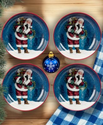 Santa's Secret Soup Bowls, Set of 4