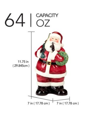 Santa&#39;s Secret 3D Cookie Jar