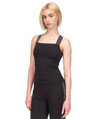 Michael Kors - Women's Logo Strap Racerback Tank Top