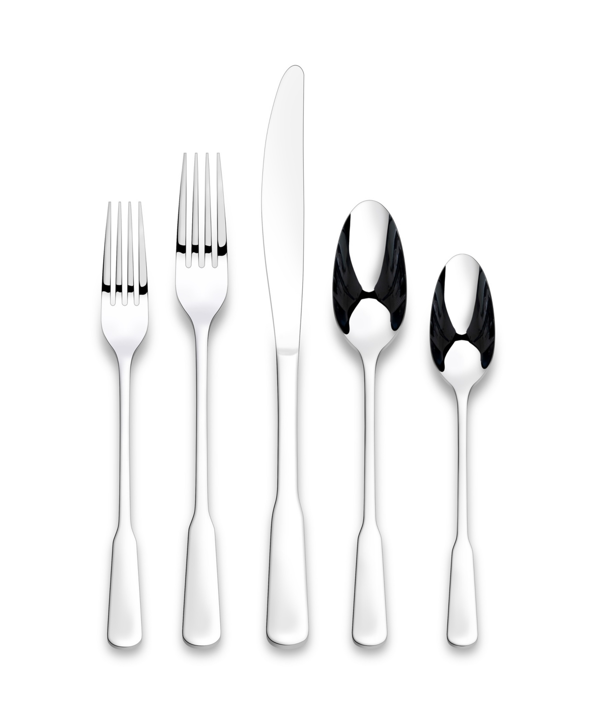 Ornative Yesenia Satin Service For 8 45 Piece Flatware Set In Silver