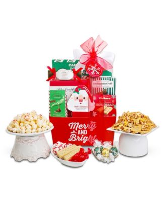 Alder Creek Gift Baskets Merry Bright Tote, 9 Piece - Macy's