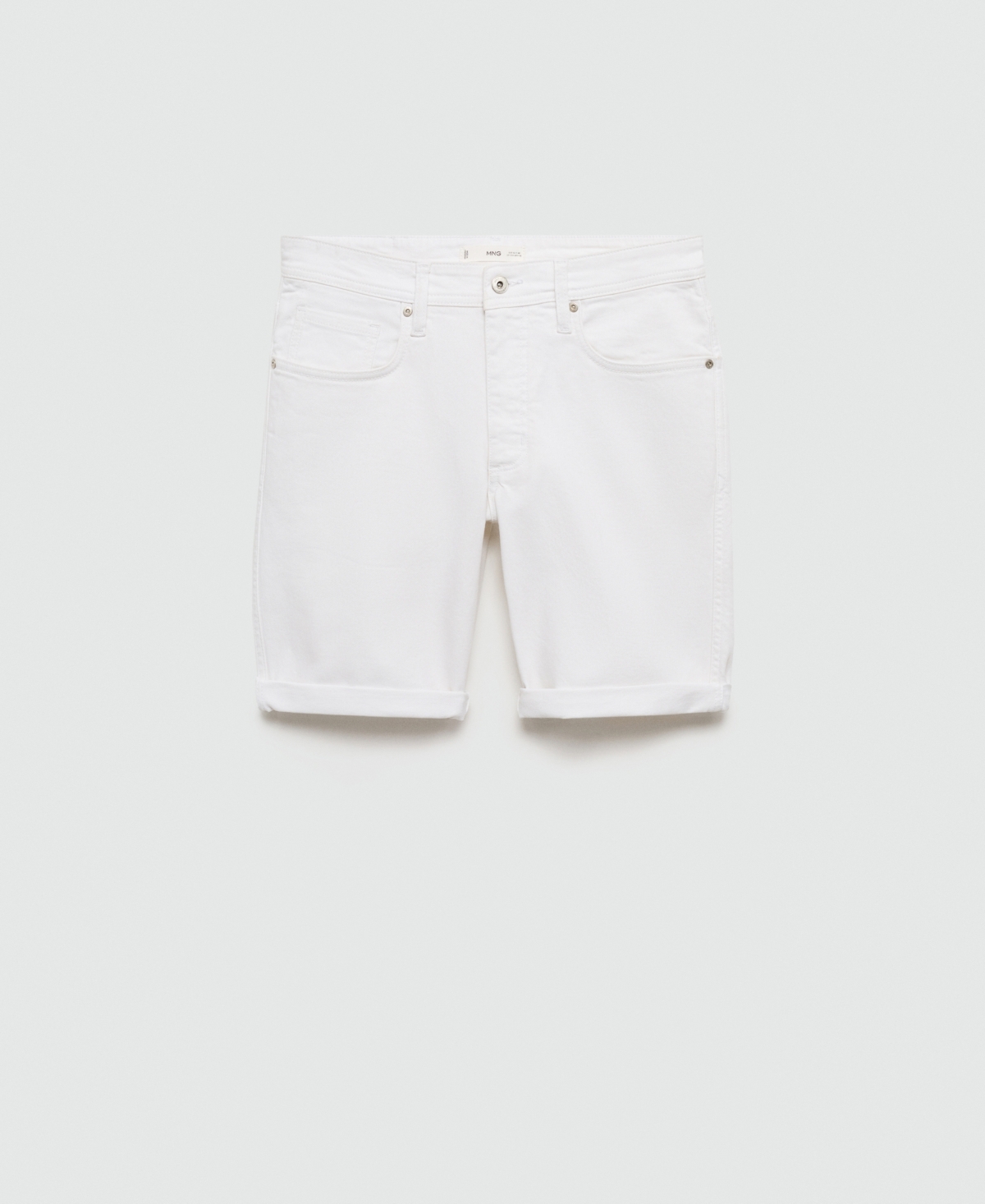 Mango Men's Denim Bermuda Shorts