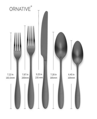Amadea 20 Piece Flatware Set, Service for 4 