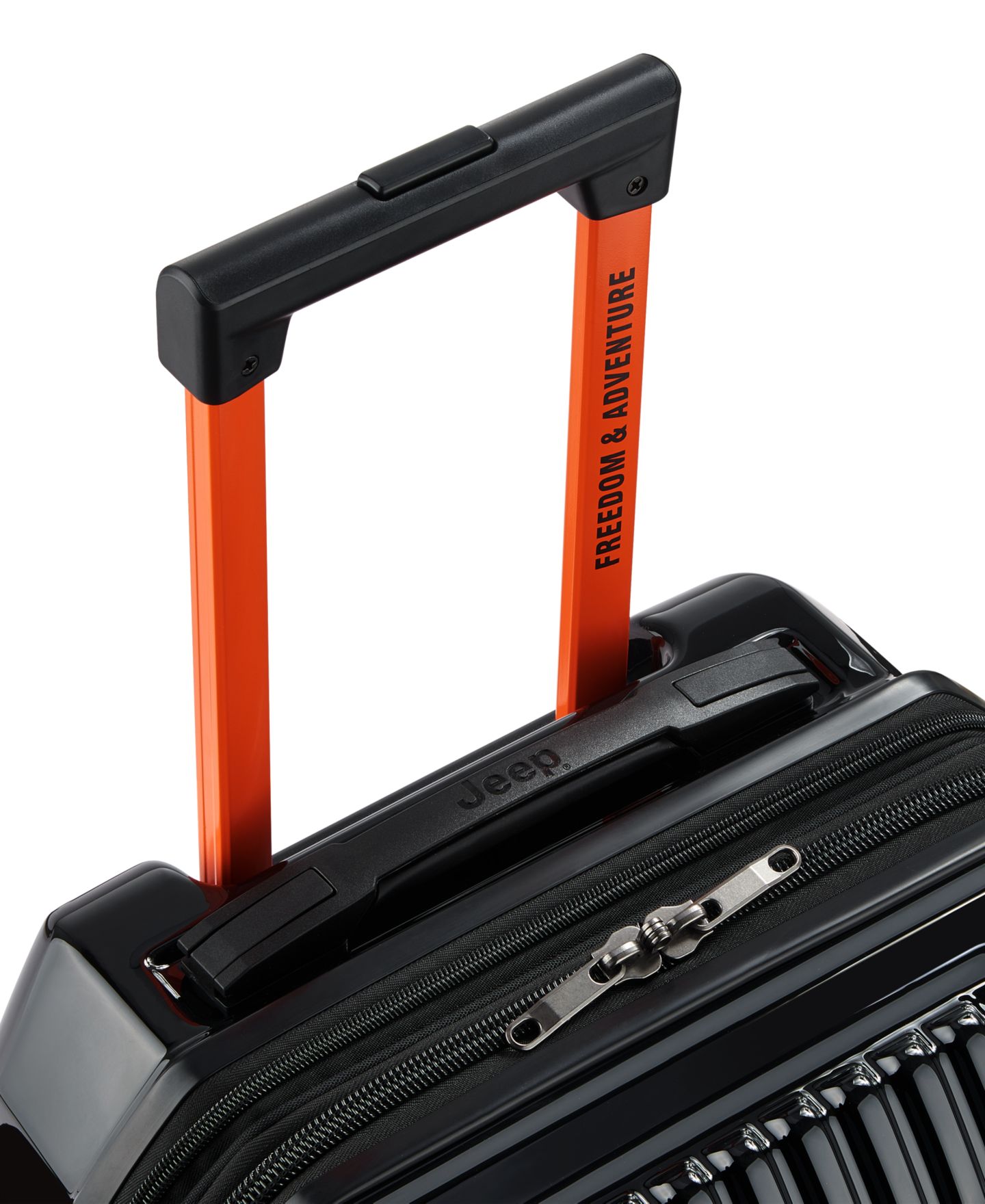 Чемодан Jeep JH003B 21" Expandable 2-Wheel Carry-On, цвет: Чёрный — фото 10