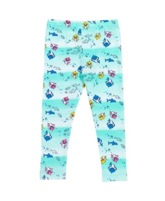 Baby Girls Pinkfong Shark T-Shirt and Leggings Outfit Set