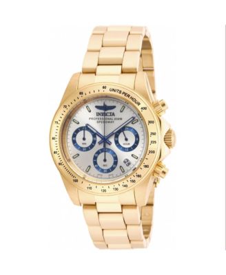 Men's 17312 Speedway Quartz Chronograph Silver Dial Watch