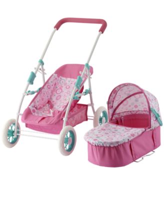 You &Me Doll Sleeper Stroller Baby Doll with Umbrella Stroller Set - Main Image