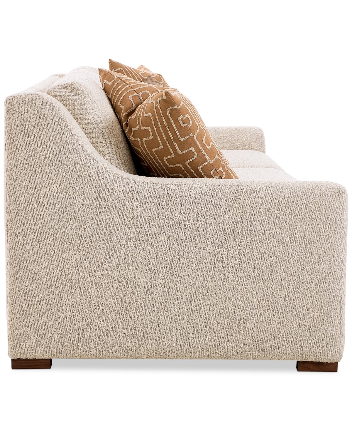 Macy's Morgane Fabric Estate Sofa, Created For  In Pebble