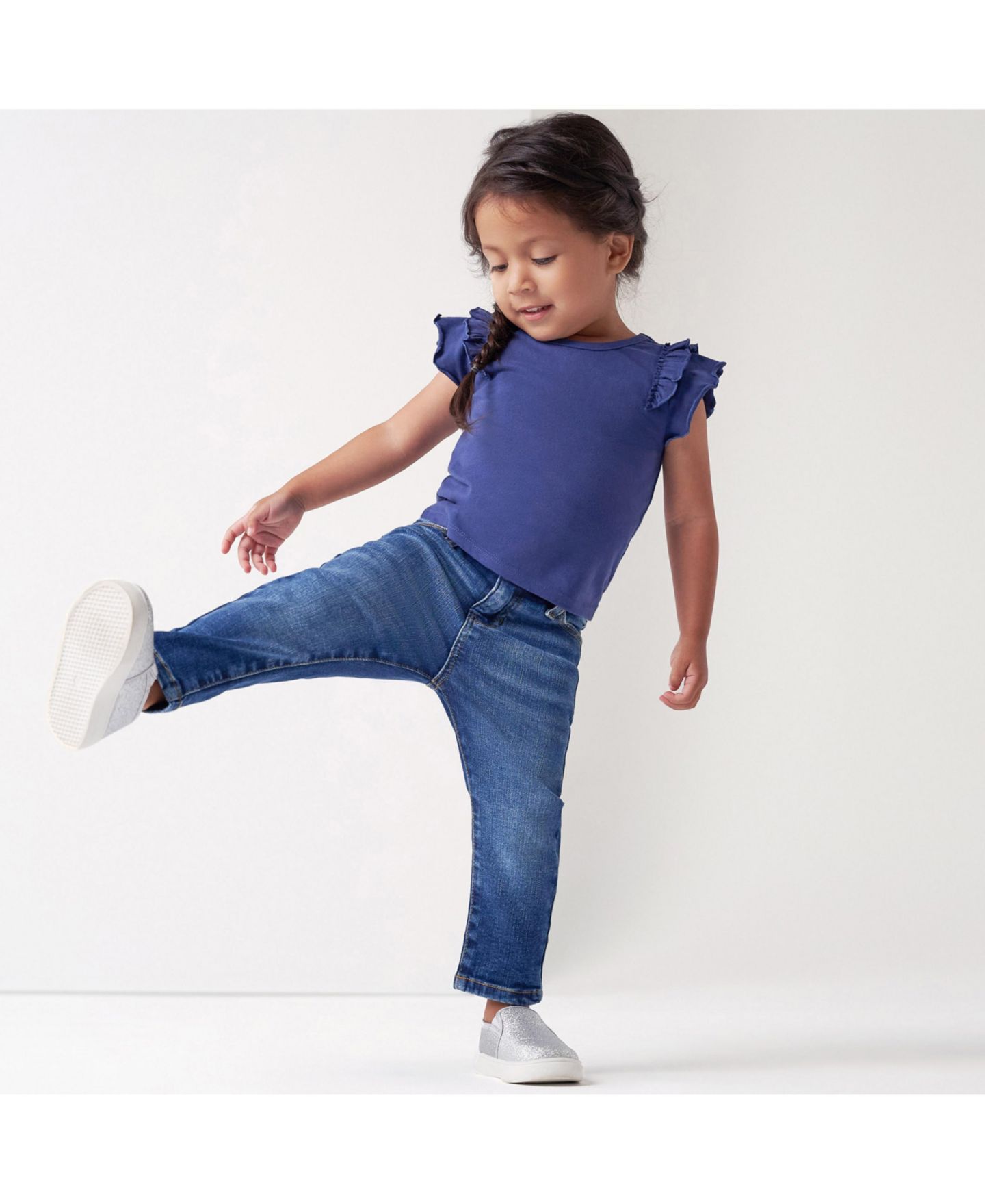 Джинсы Gerber Neutral Straight Fit для мальчиков-малышей, цвет: Синий — фото 6