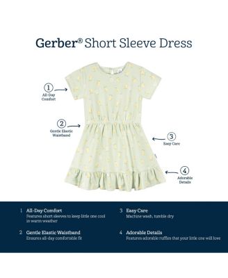 Toddler Girls Short Sleeve Dress