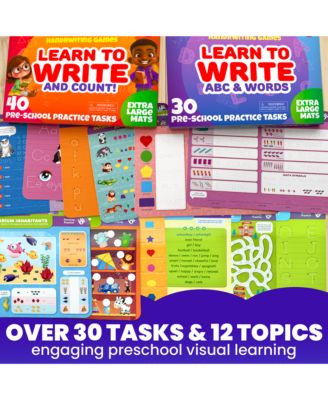 Busy Book Practice Handwriting for Kids