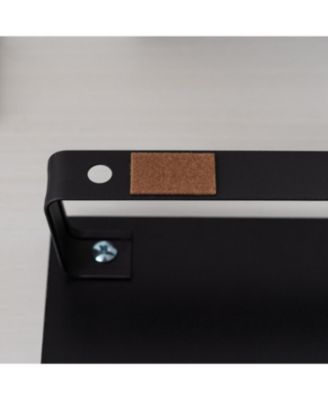 1 Tier Computer Monitor Stand, Black