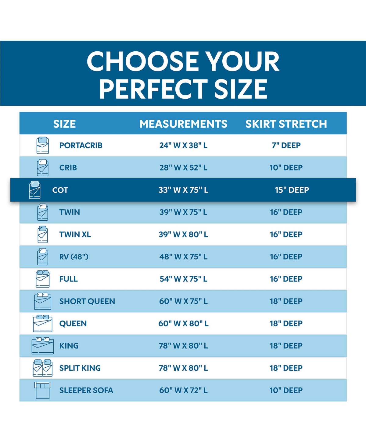 Guardmax Waterproof Fitted Cotton White Terry Mattress Protector - Daybed (33 x 75 x 12")