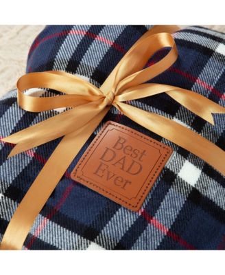 Premium Beige Cream Sherpa Plaid Throw Blanket - Soft Cozy Plush Fluffy Fleece Flannel Throws Blankets for Sofa Couch Living & Bed Room