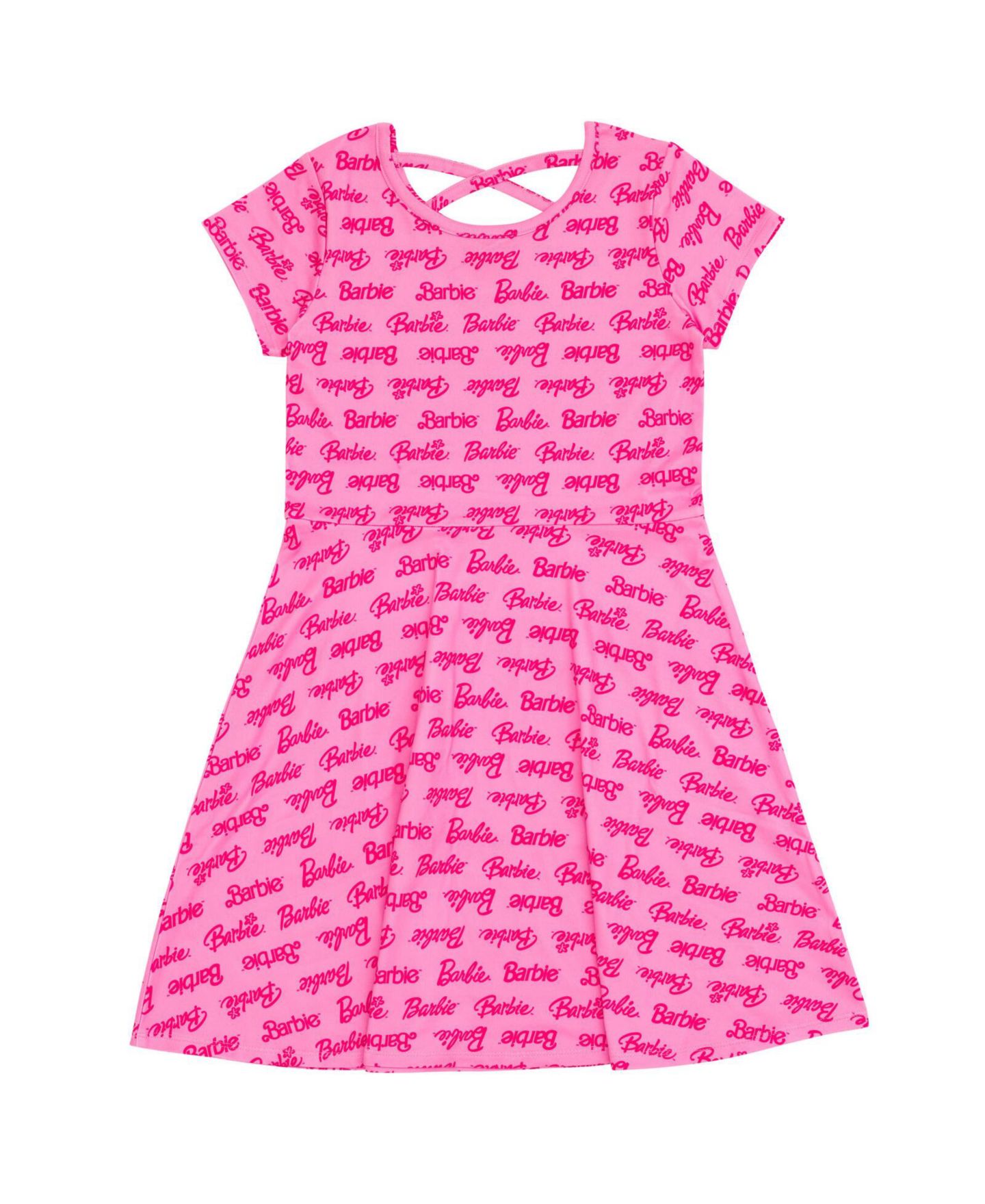 Платья Barbie 2 Pack Skater Dresses to для девочек, цвет: Розовый / Чёрный — фото 5