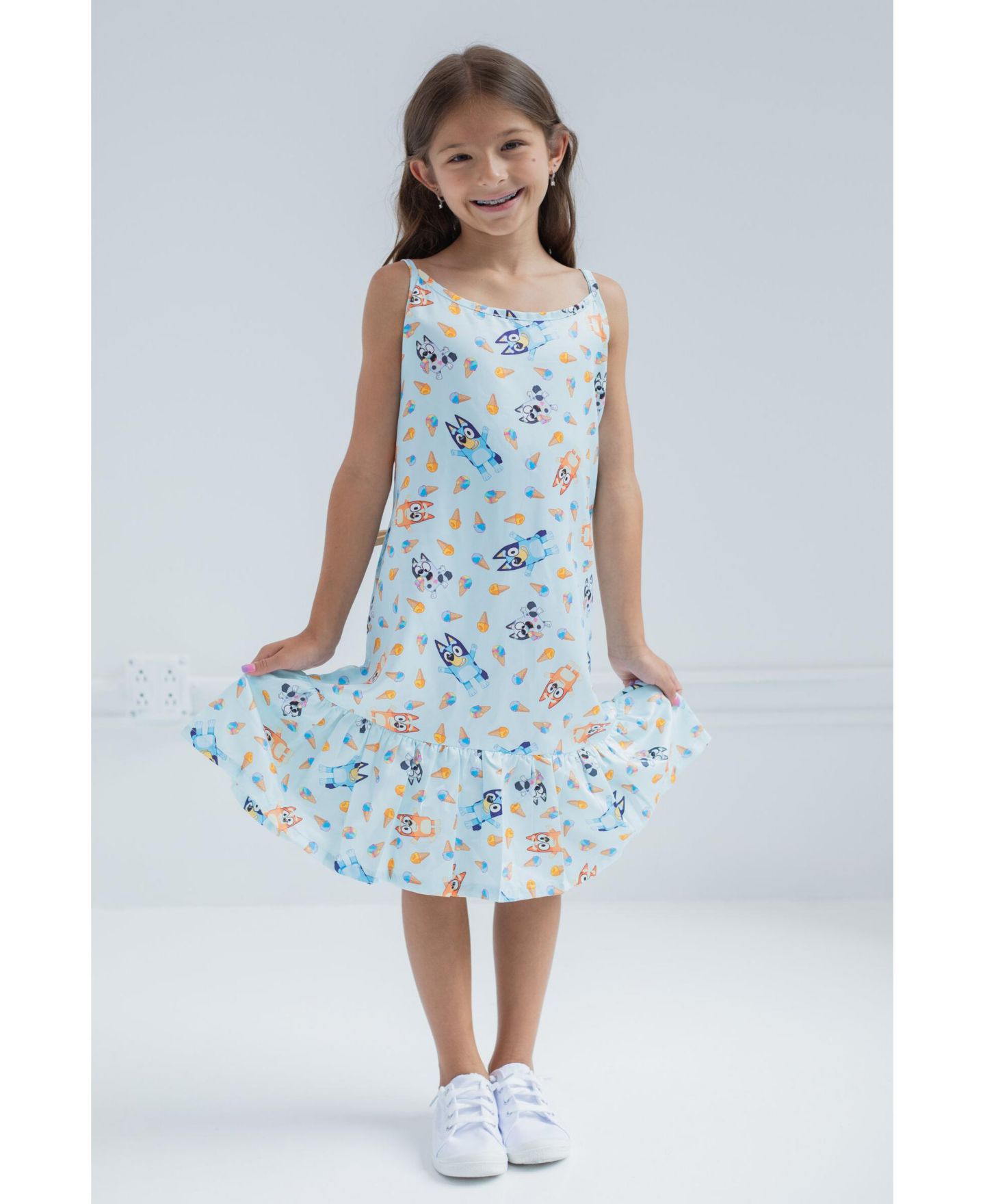 Платье Bluey Cami Matching Family Dress для девочек-малышей, цвет: Girls Dress — фото 8