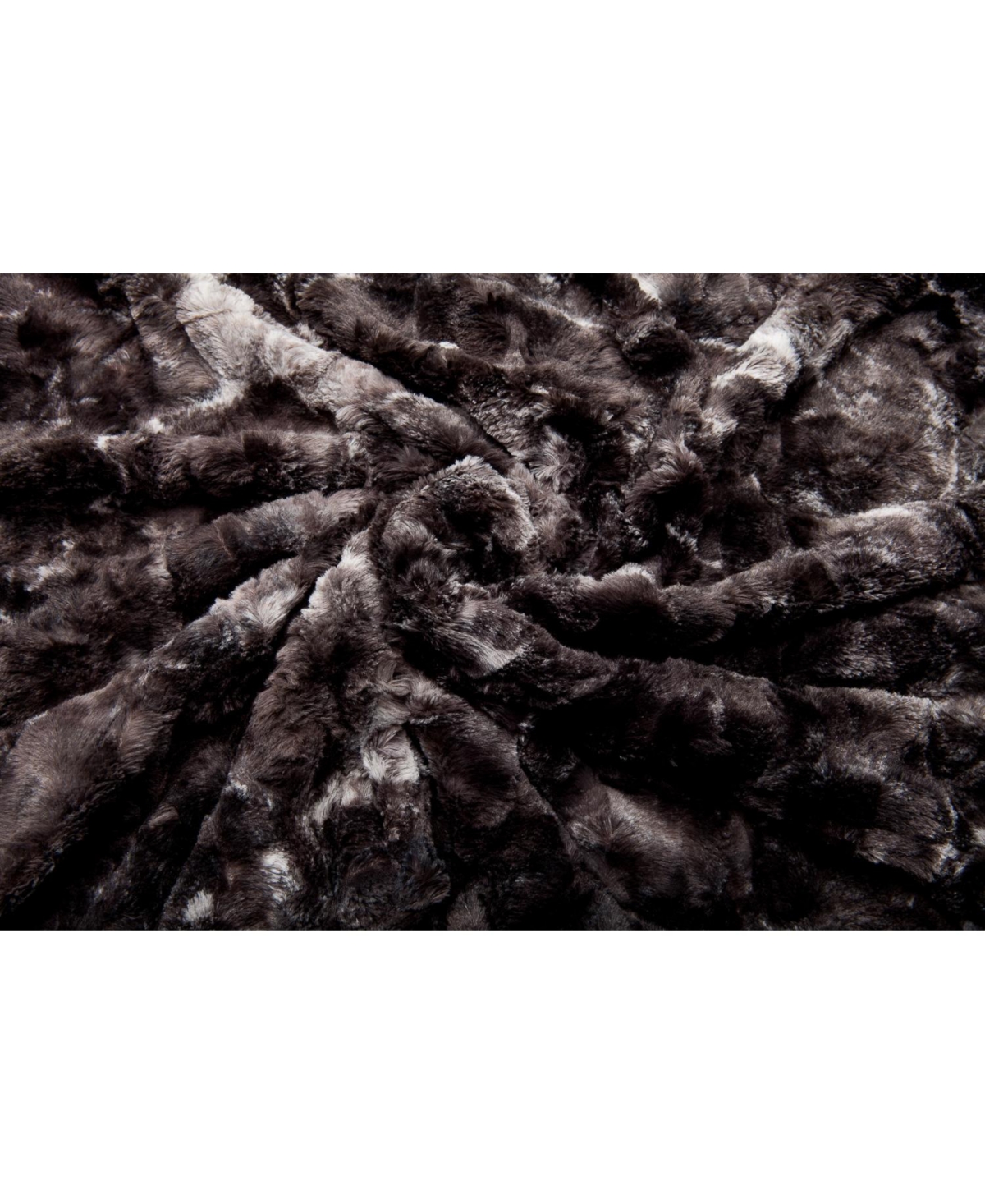 Chanasya Premium Wolf Faux Fur Throw Blanket - Soft, Fuzzy Sherpa & Minky Throw Blanket - For Bed or Couch - 92