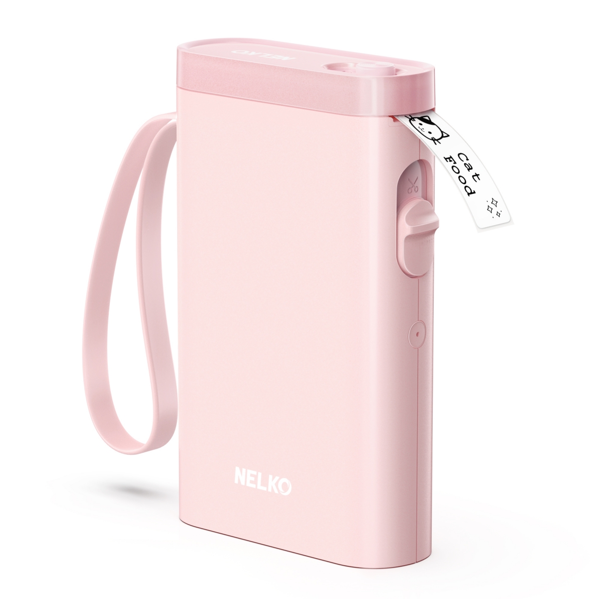 Nelko Label Maker Machine with Tape, P21 Portable Bluetooth Label Printer, Wireless Built-in Cutter Sticker Maker Mini Label Makers with Multiple Temp