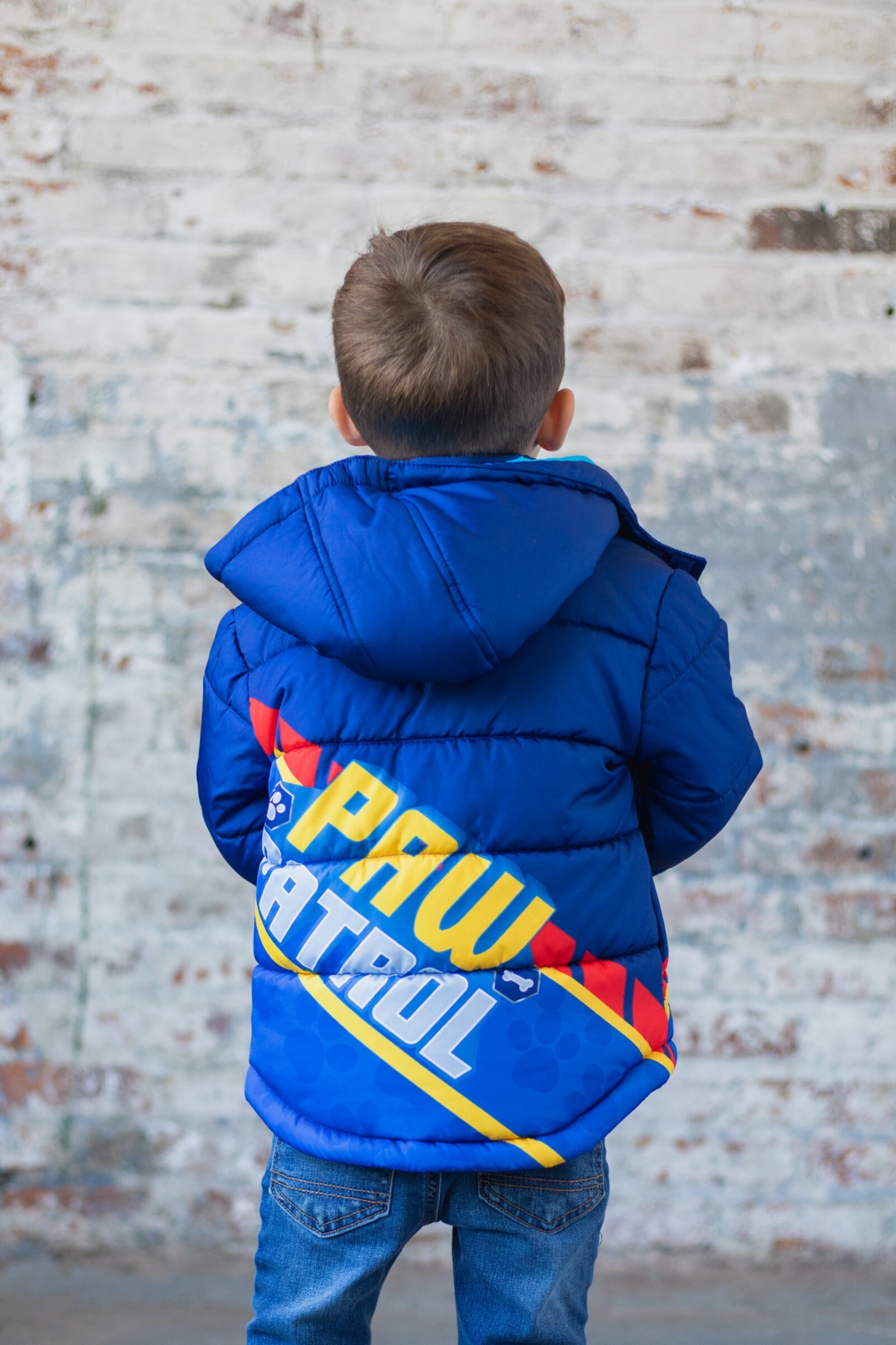 Paw Patrol Toddler Boys Zip Up Winter Coat Puffer Jacket