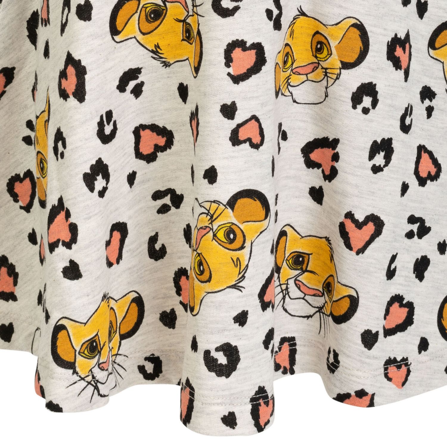 Girls Disney Lilo & Stitch Simba French Terry Skater Dress to
