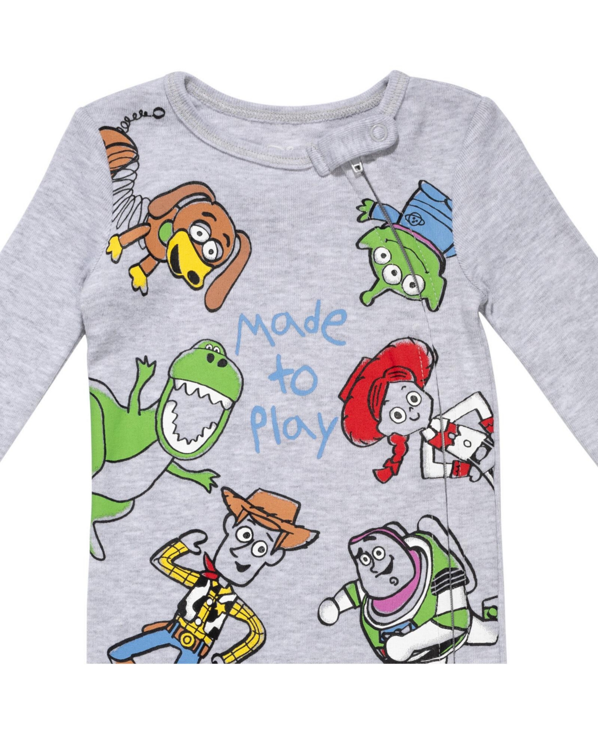 Toy Story Baby Boys 2 Pack Sleep N' Play Coveralls