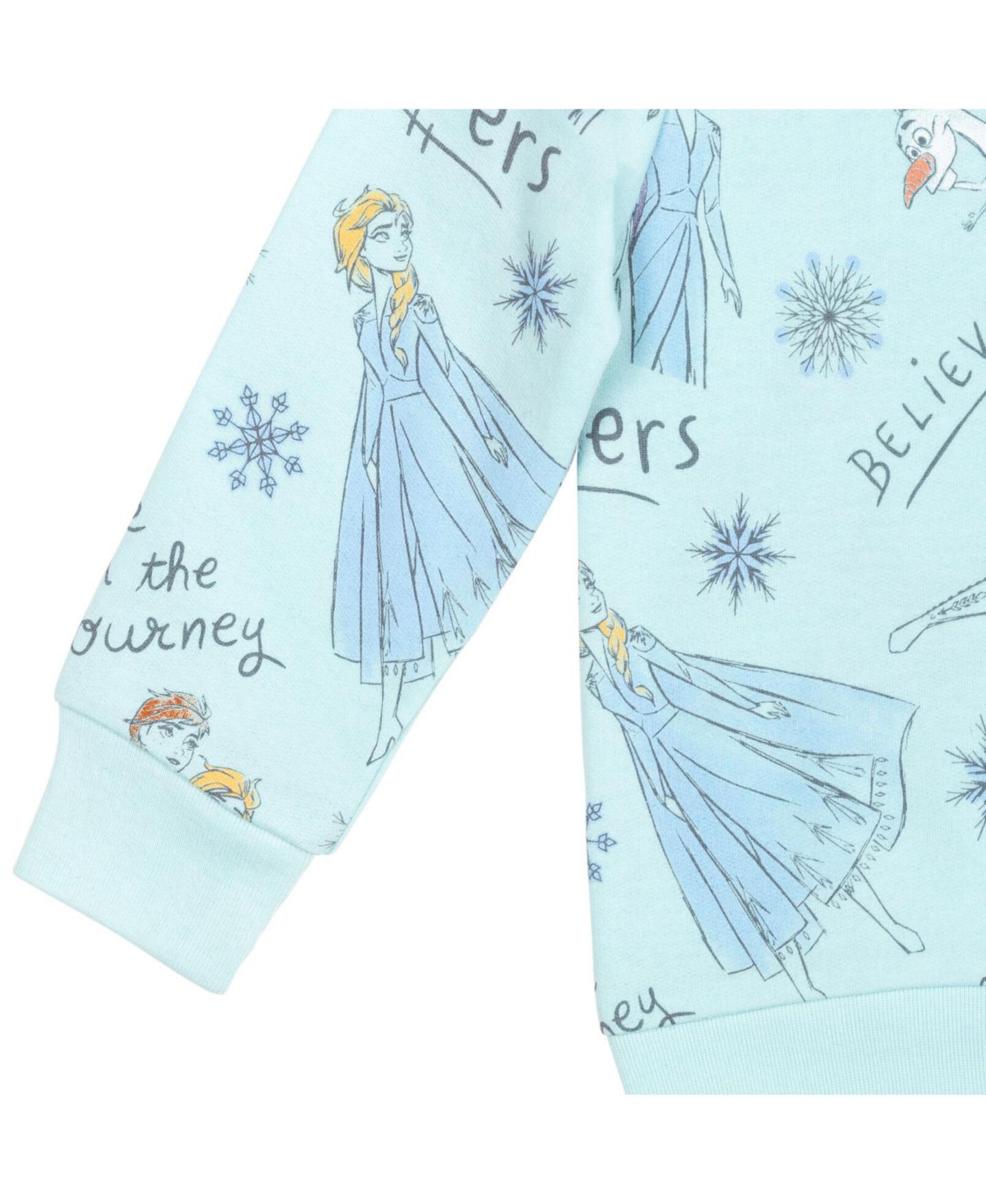 Свитшот Frozen Moana Minnie Mouse Princess Nightmare Before Christmas Toy Story Lion King Mickey Lilo & Stitch Sweatshirt для девочек-малышей — фото 7