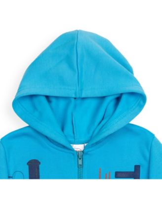 Toddler Boys Fleece Zip Up Hoodie to
