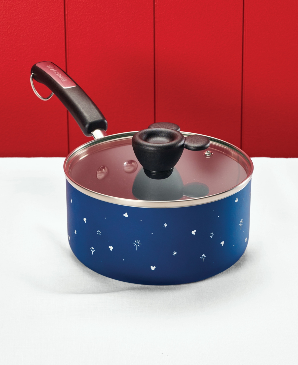 Farberware Disney 2-quart Ceramic Nonstick Saucepan With Lid In Blue