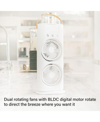 Rechargeable Dual Misting Fan