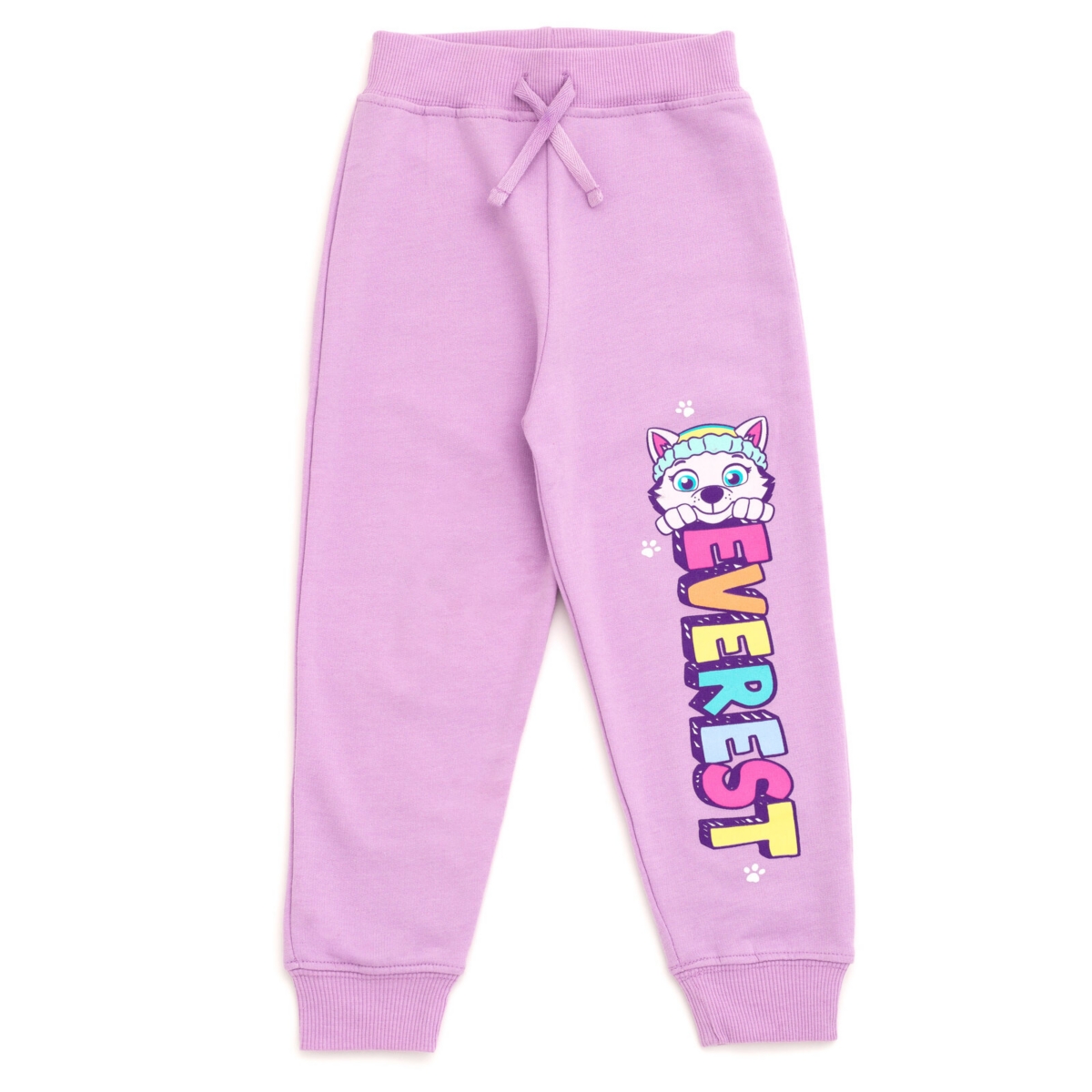 Paw Patrol Girls Fleece 3 Pack Pants to (2T - 7-8) -/ purple / oatmeal