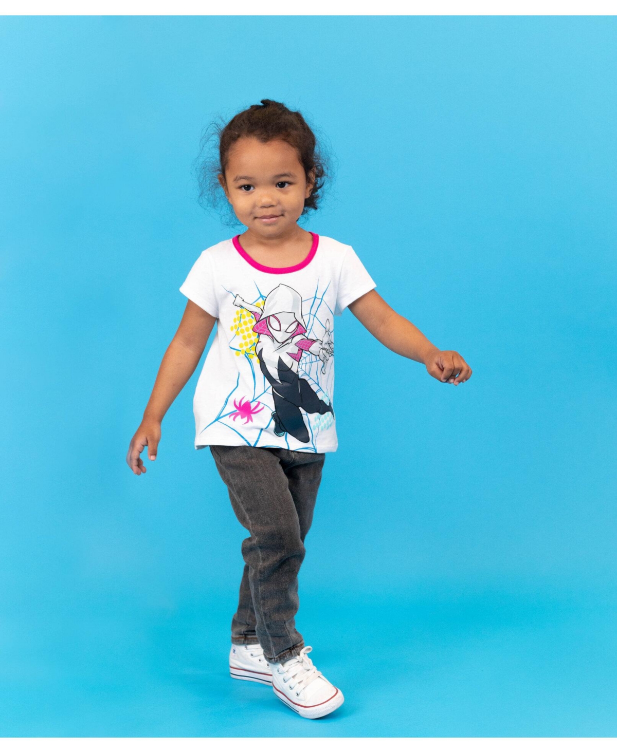 Spider-Man Girls Marvel 2 Pack T-Shirts