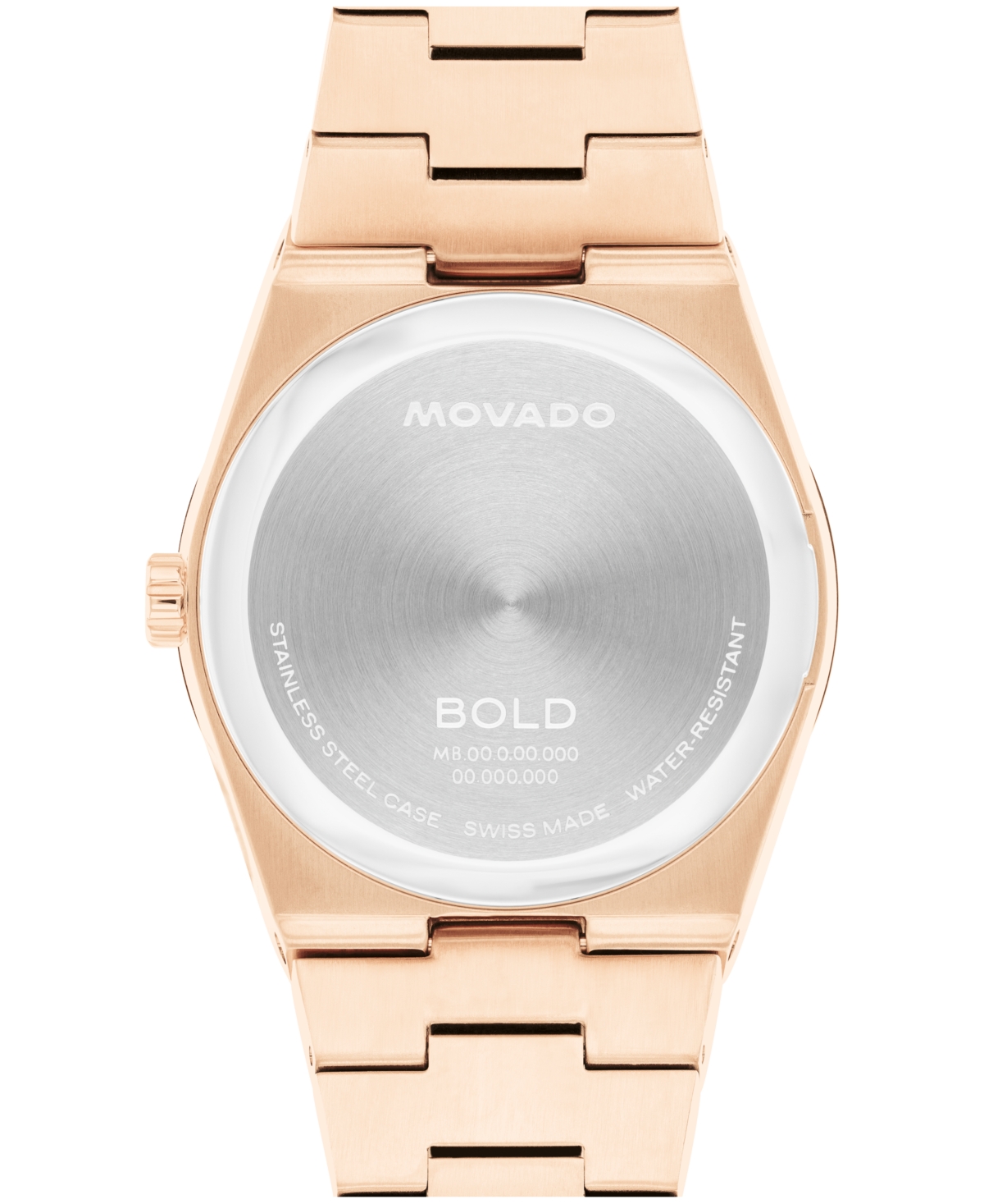 Movado Women's Bold Quest Swiss Quartz Ionic Plated Rose Gold Steel Watch 35mm In Rose-gold
