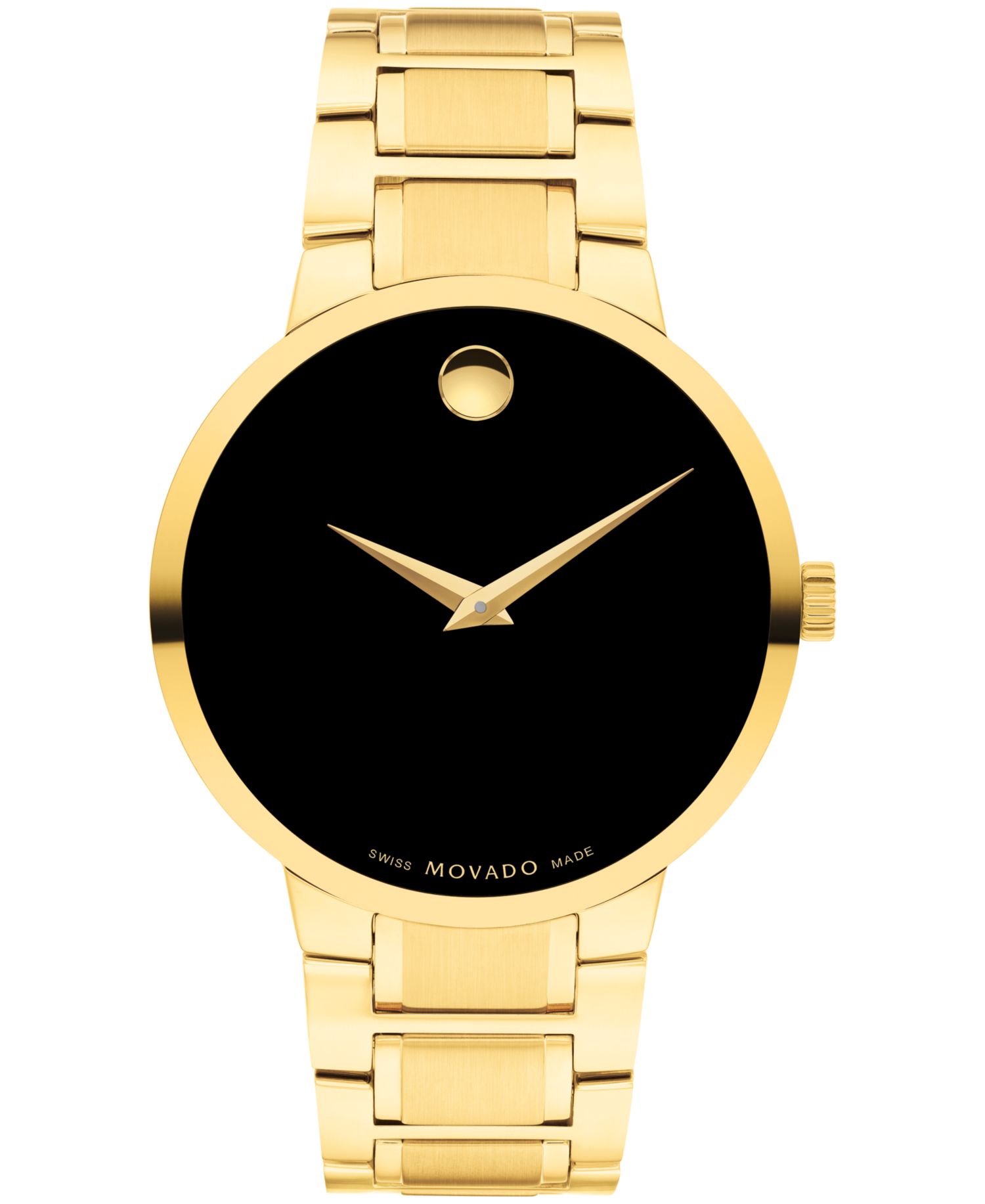 Men's Portfolio Swiss Quartz Yellow Pvd Watch 40MM