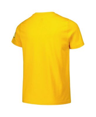 Big Boys and Girls Angel Reese Yellow Chicago Sky Player T-Shirt