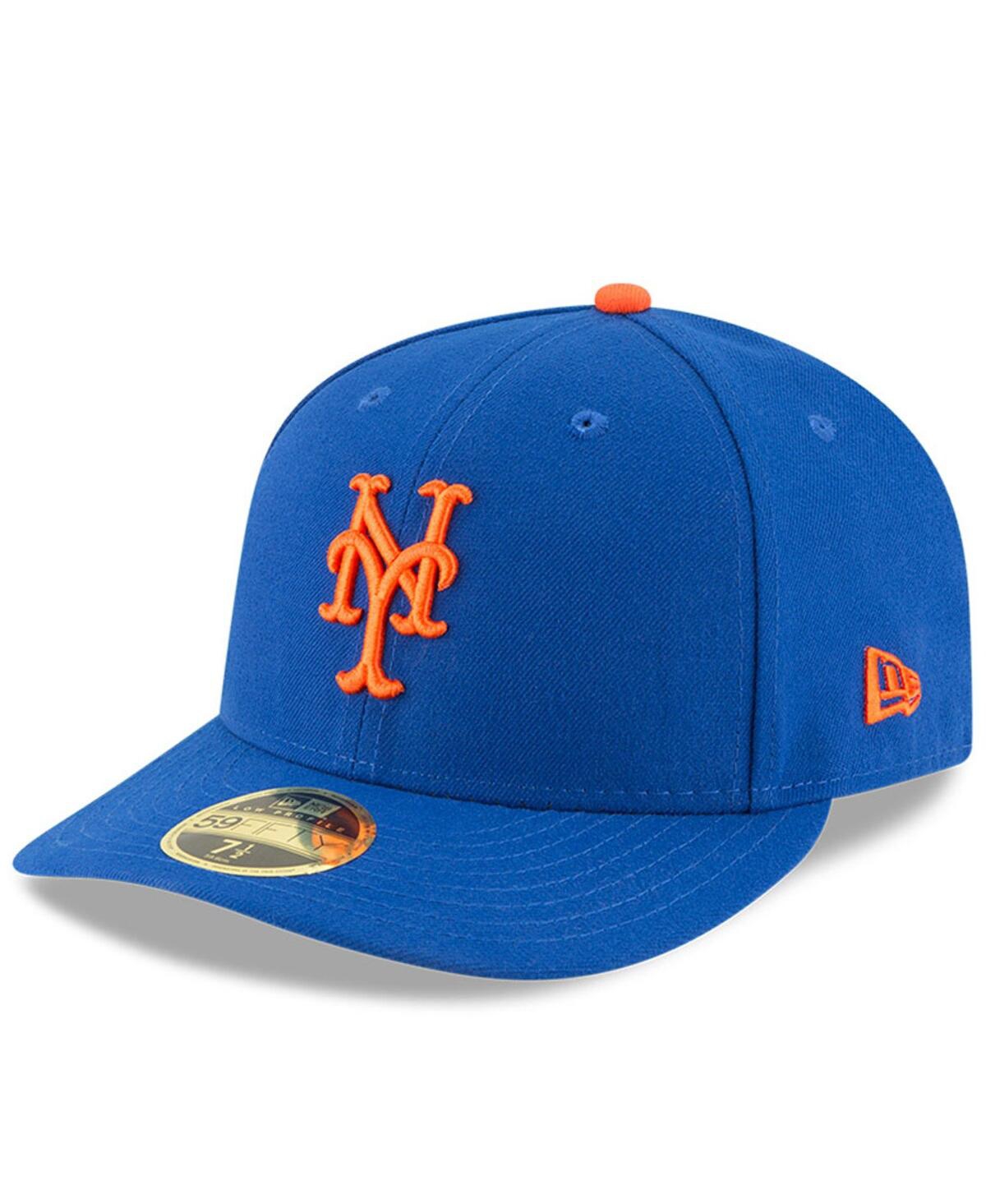 NEW ERA MEN'S ROYAL NEW YORK METS NATIONAL BASEBALL HALL OF FAME LOW PROFILE 59FIFTY FITTED HAT 
