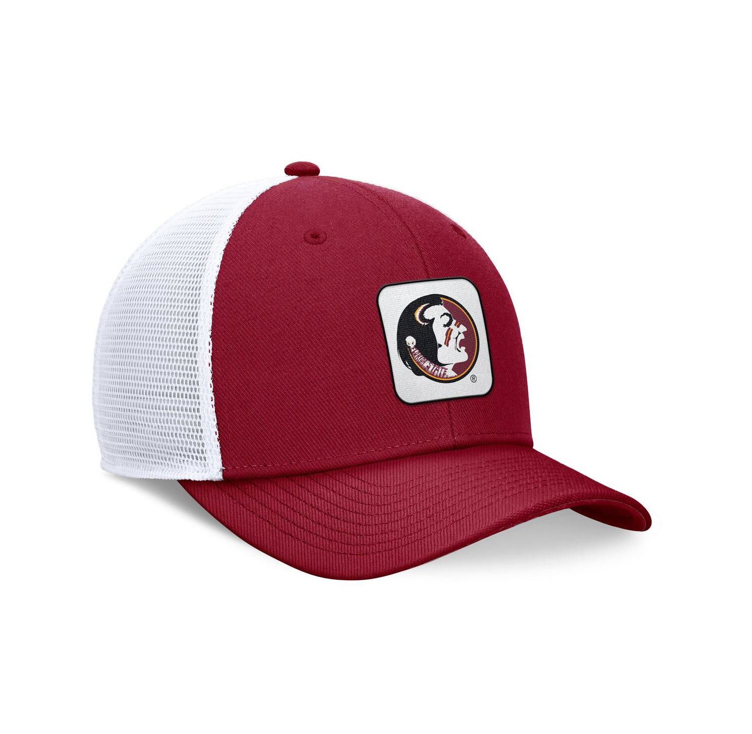 Men's Garnet/White Florida State Seminoles Legacy Rise Mascot Trucker Adjustable