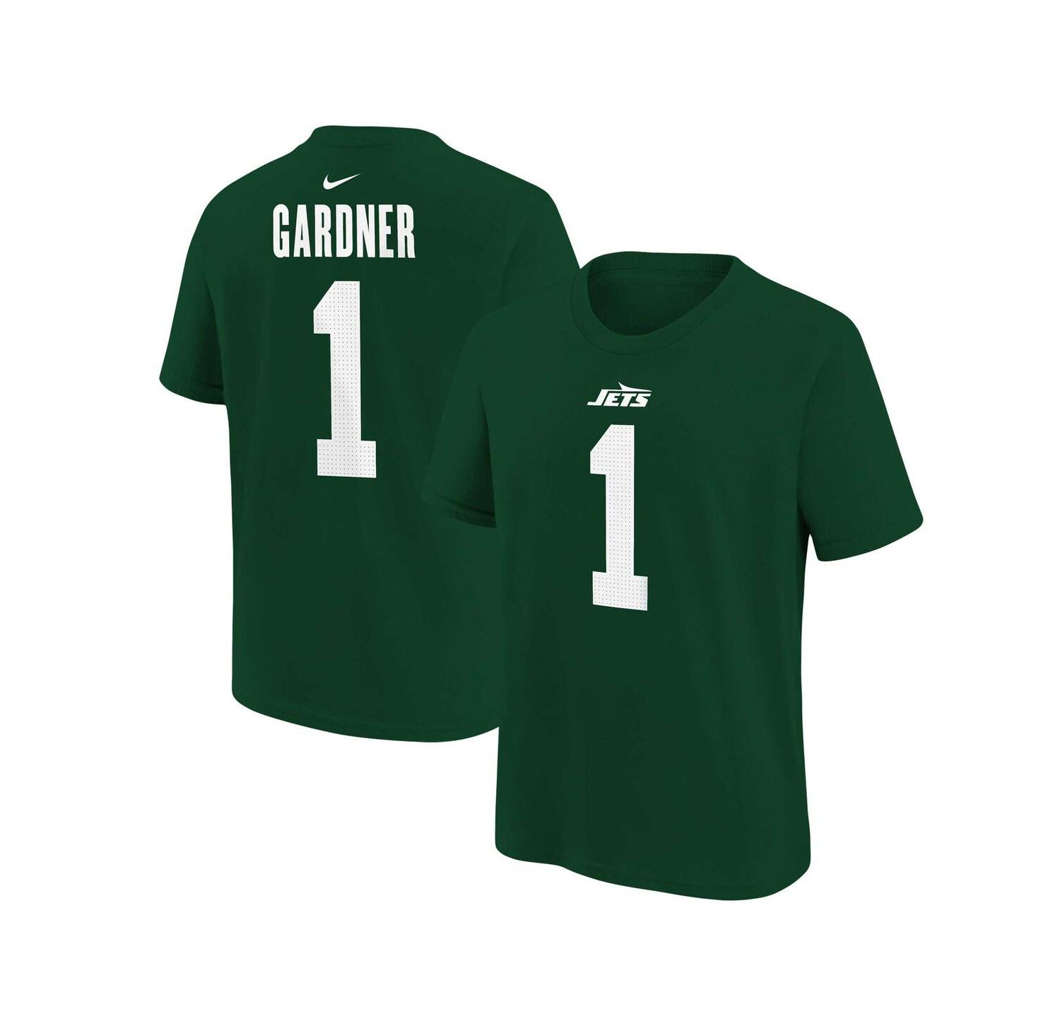 Big Boys and Girls Ahmad Sauce Gardner Green New York Jets Player Name & Number T-Shirt