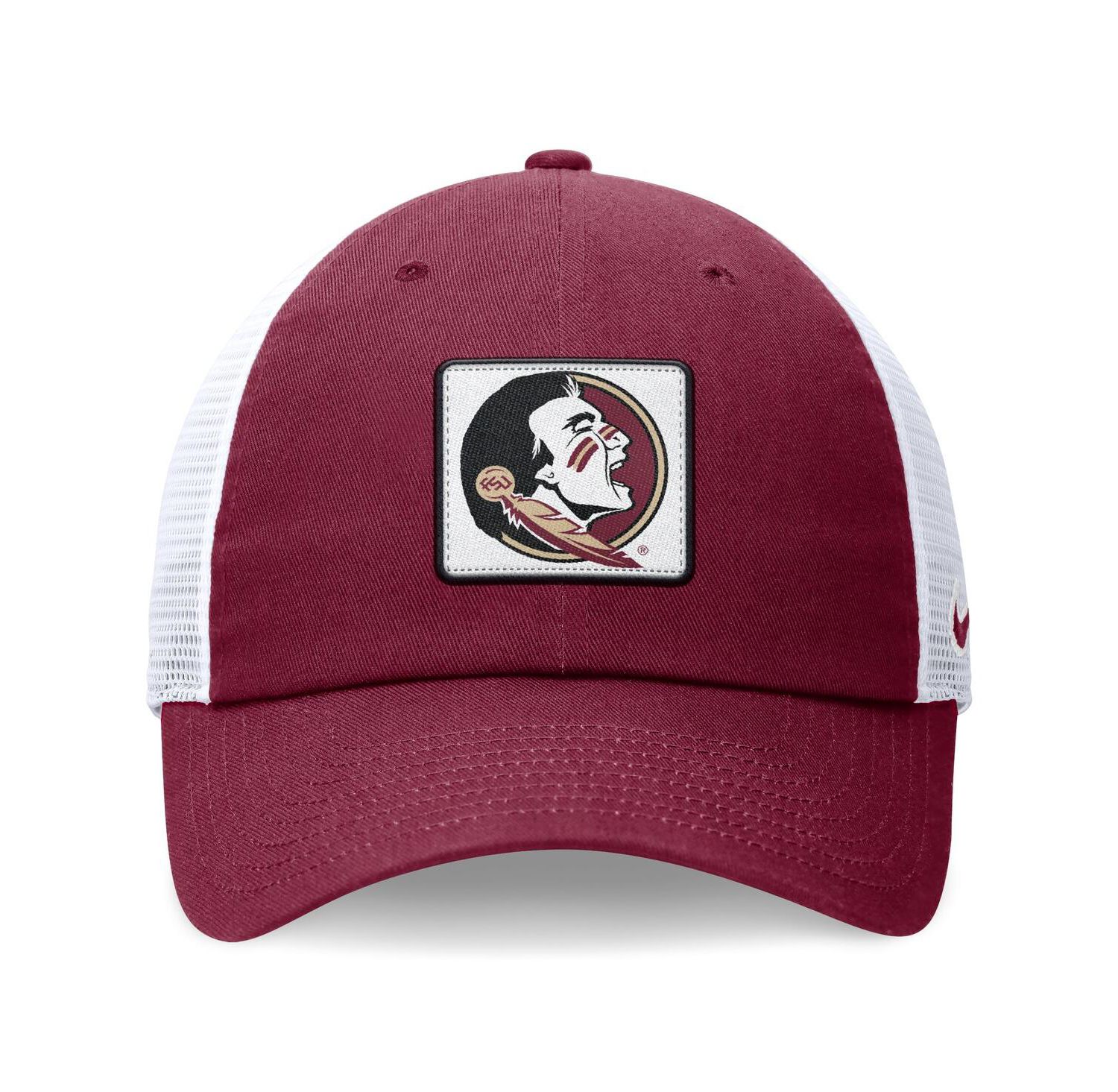 Men's Garnet/White Florida State Seminoles Primetime Club Trucker Adjustable Hat