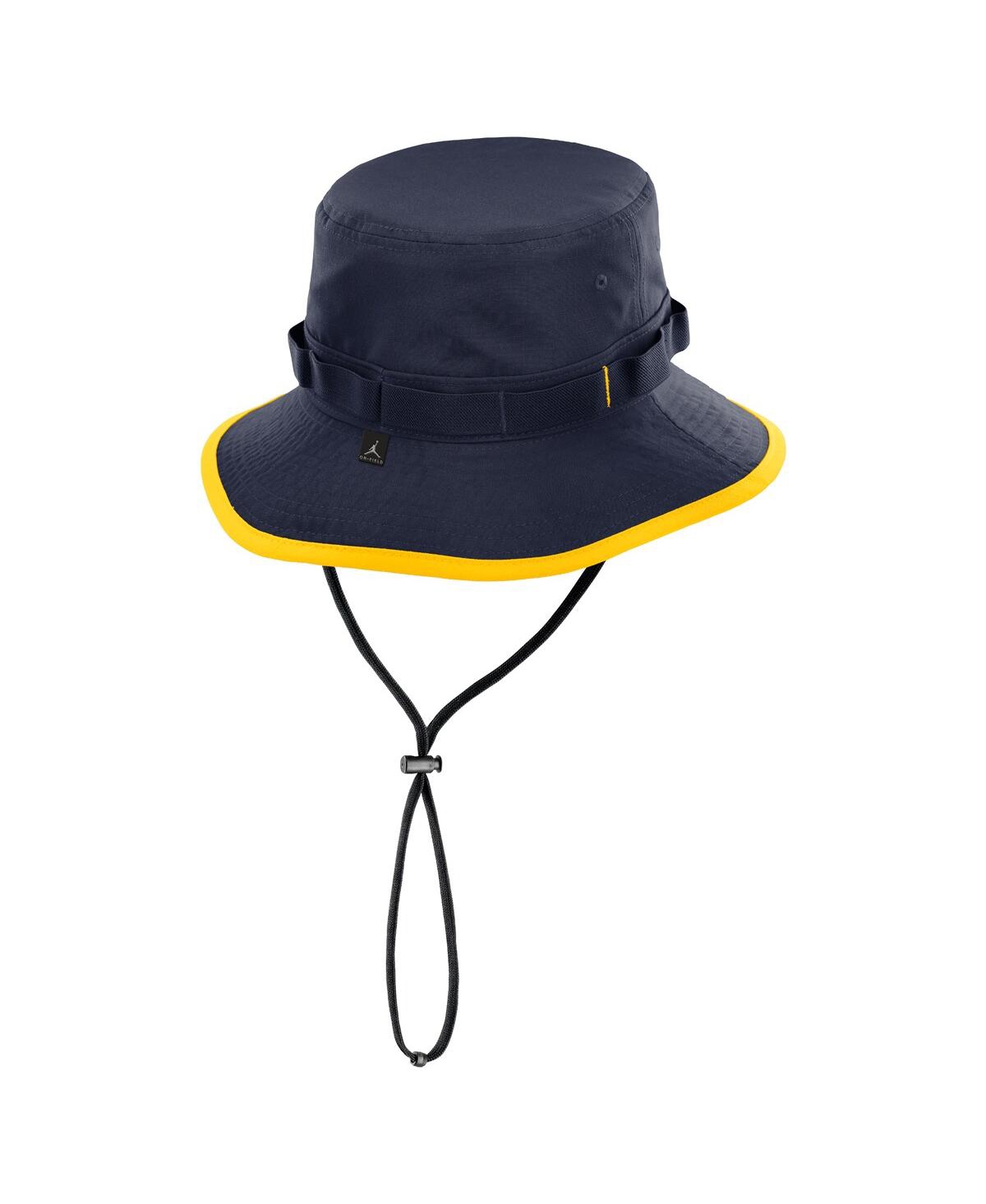 JORDAN MEN'S NAVY MICHIGAN WOLVERINES 2024/25 ON-FIELD APEX PERFORMANCE BOONIE BUCKET HAT 
